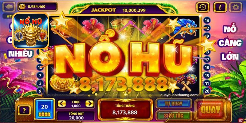 Nổ Hũ là siêu phẩm được trả thưởng lớn