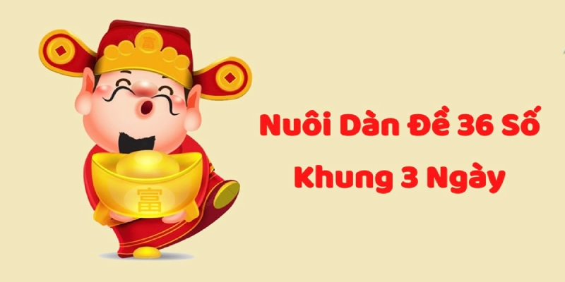 Lưu ý khi nuôi dàn đề 36 con khung 3 ngày